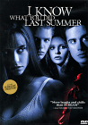 I know what you did last summer on DVD