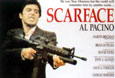 Al Pacino with machine gun in Scarface